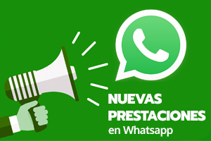 El logo de Whatsapp sale de un altavoz anunciando nuevas novedades